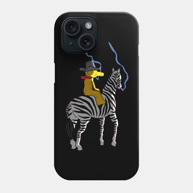 Two Buddy Cowboy Phone Case by meantibrann