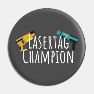 Lasertag champion Pin