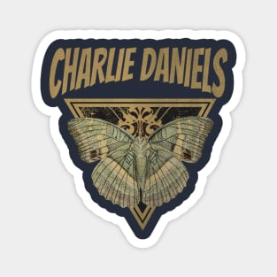 Charlie Daniels // Fly Away Butterfly Magnet