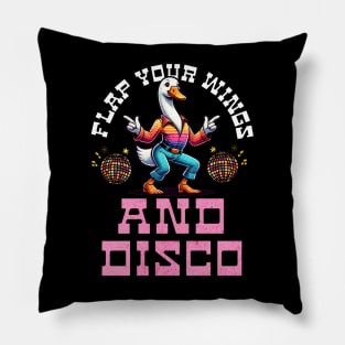 Disco Goose Pillow