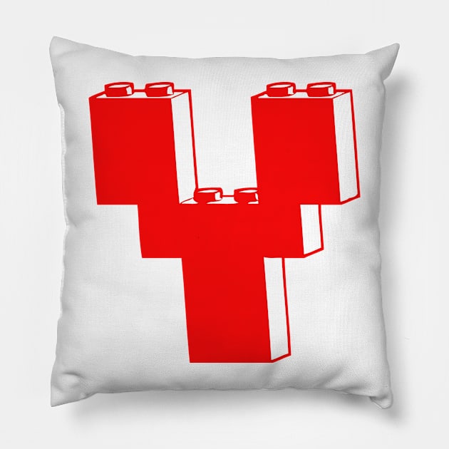 THE LETTER Y Pillow by ChilleeW