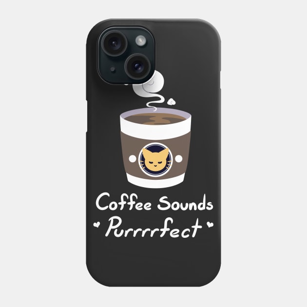 Purrrrfect Phone Case by GhastlyRune