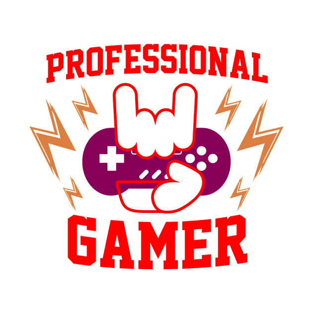 Professional Gamer by TeeMallOnline