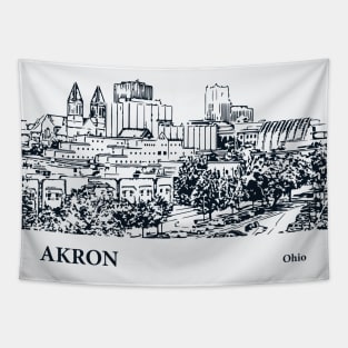 Akron - Ohio Tapestry