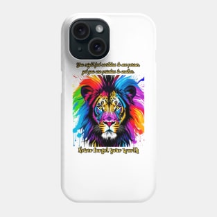 You might feel worthless ... never forget your worth (lion) Phone Case