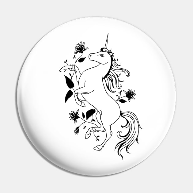 Magical Unicorn Creature Pin by Sunil Belidon