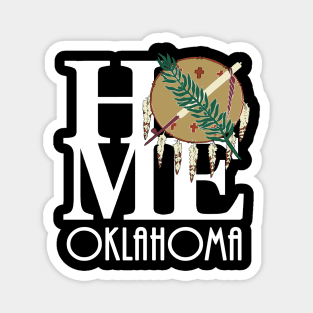 HOME Oklahoma (back print) Magnet