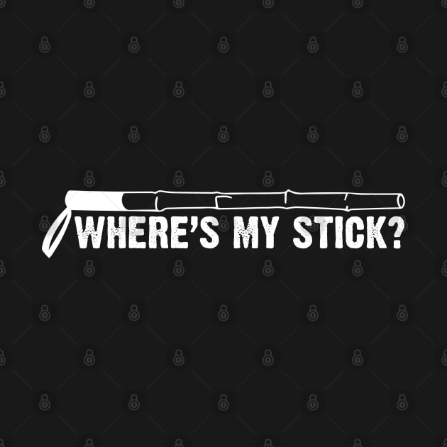 Where's My Stick Filipino Martial Arts Arnis Eskrimador by sBag-Designs