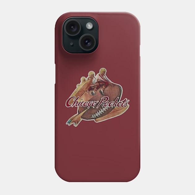 Chicago Rockets Football Team Phone Case by Kitta’s Shop