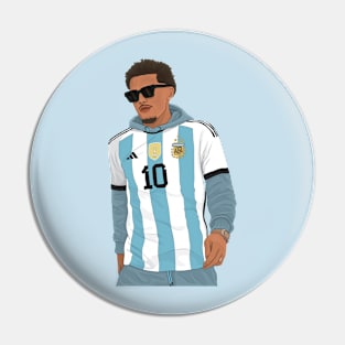 Trae Young Digital Illustration Pin