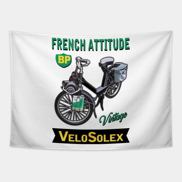 Velo Solex Tapestry by Extracom