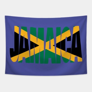 Jamaica flag stencil Tapestry