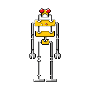 Pixel Robot 102 T-Shirt