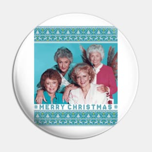 the golden girls chrismast blue Pin