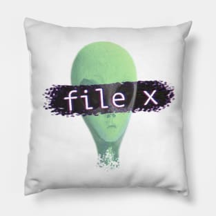 Alien x-files Pillow