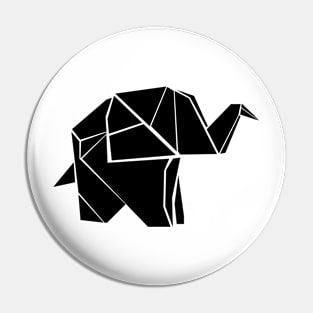 Graphic design Elephant Pin