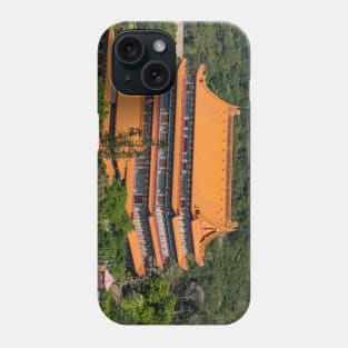 Po Lin Monastery, Lantau Island, Hong Kong Phone Case