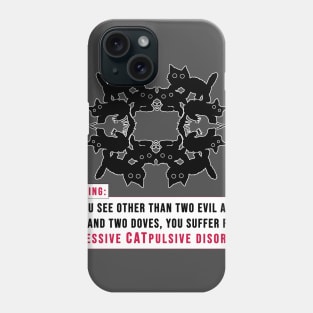 CATPULSIVE DISORDER Phone Case