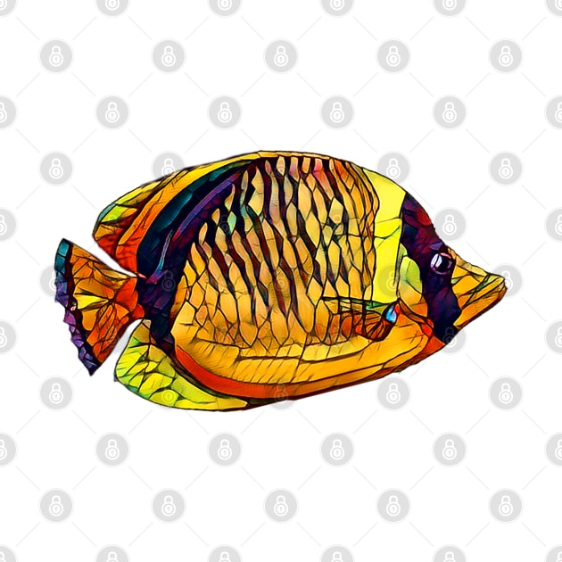 Colorful Fish Design by Sanzida Design
