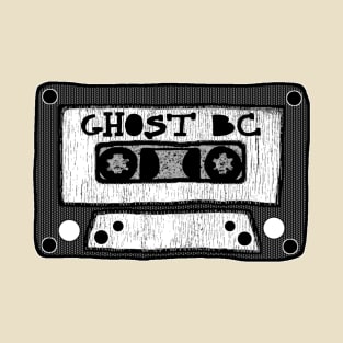 ghost bc cassette black and white T-Shirt