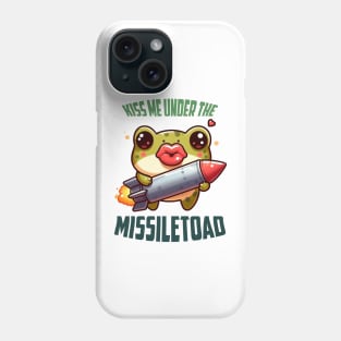 Kiss Me Under The MissileToad Illustration Phone Case