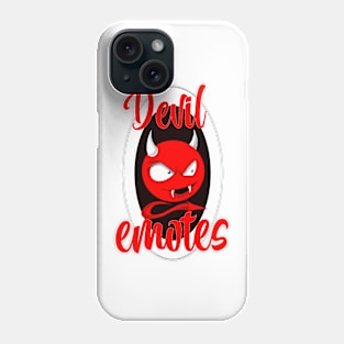 Devil emotes Phone Case