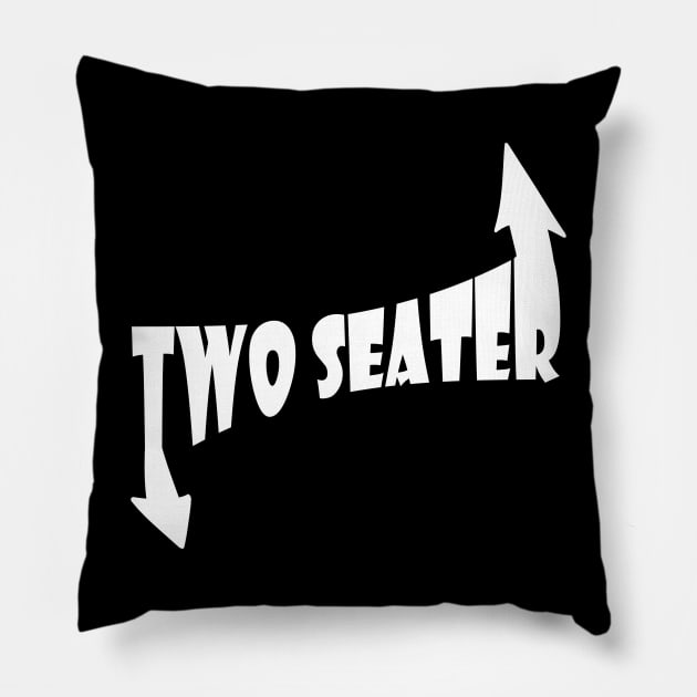 Two Seater Pillow by Horisondesignz