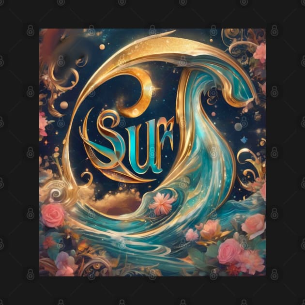 Surreal surf design by sailorsam1805