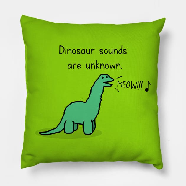 Mesozoic noise Pillow by hungryfatcat