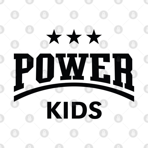 Power Kids (Children / Kiddies / Siblings / Black) by MrFaulbaum