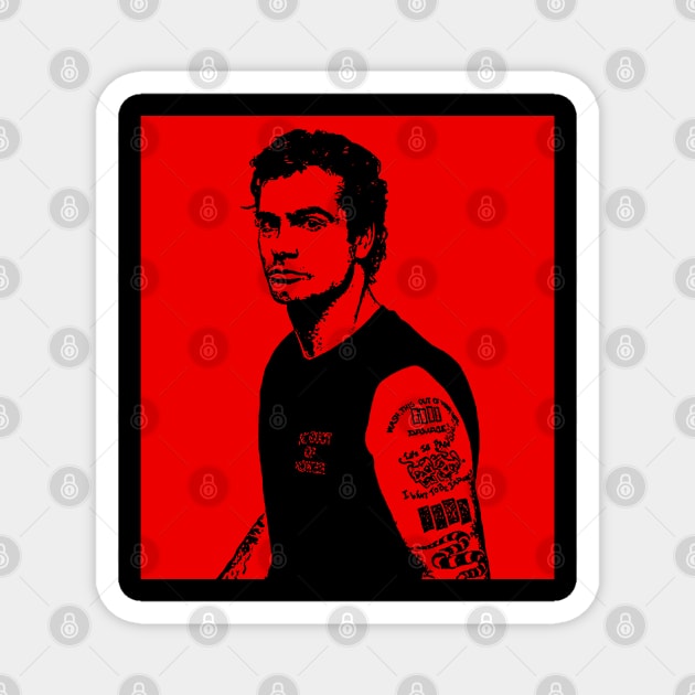 henry rollins Magnet by oryan80