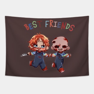 Chucky & Victor's Playdate: A Spooktacular Union Tapestry