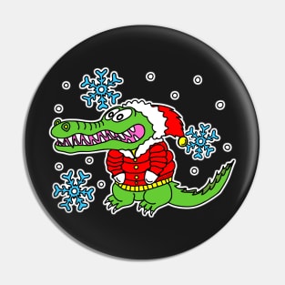 Freezing Alligator Pin