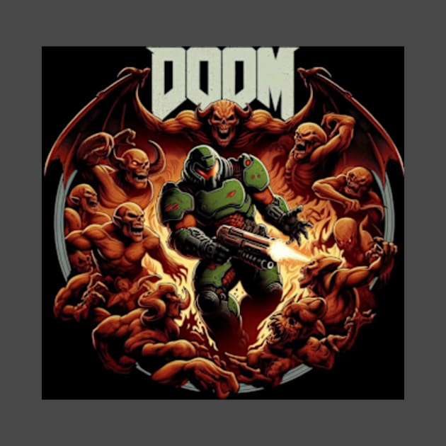 Doom Guy Circle of Death by The Doom Guy