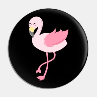 Cute Pink Flamingo Pin