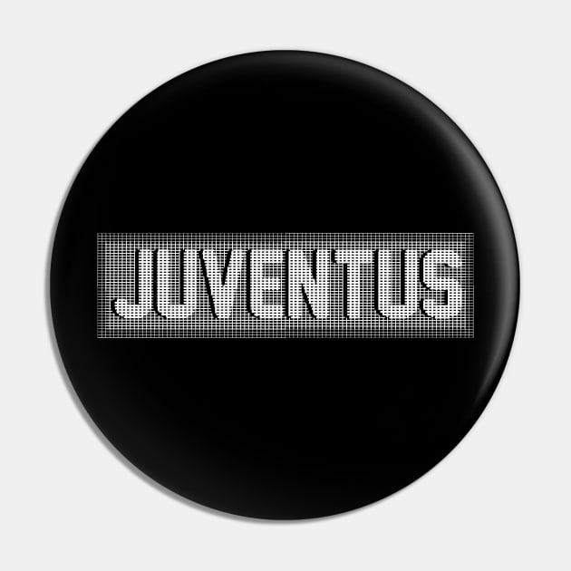 Juventus White Line Art Pin by radeckari25