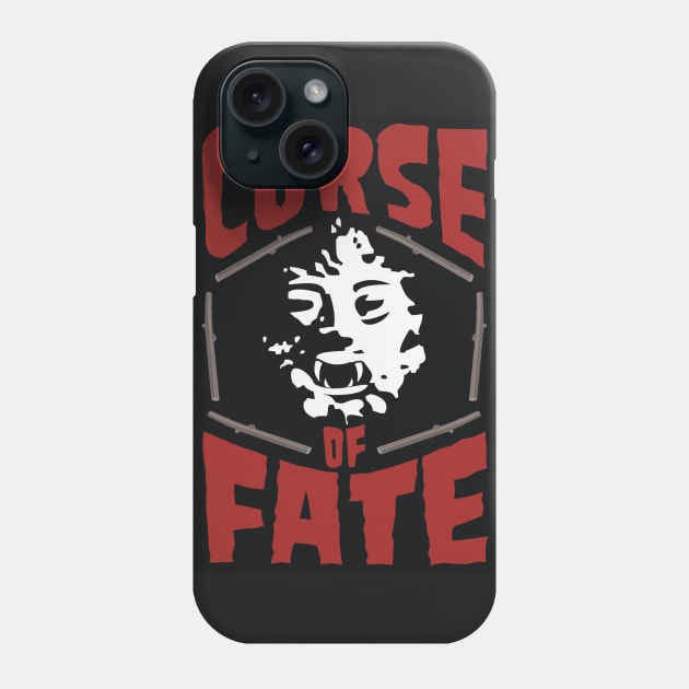 Curse of Fate Phone Case by Movie Vigilante