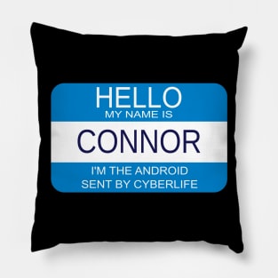 Connor, the Android sent by CyberLife Pillow