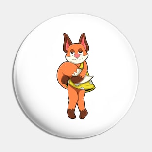 Fox Female with Skirt Pin