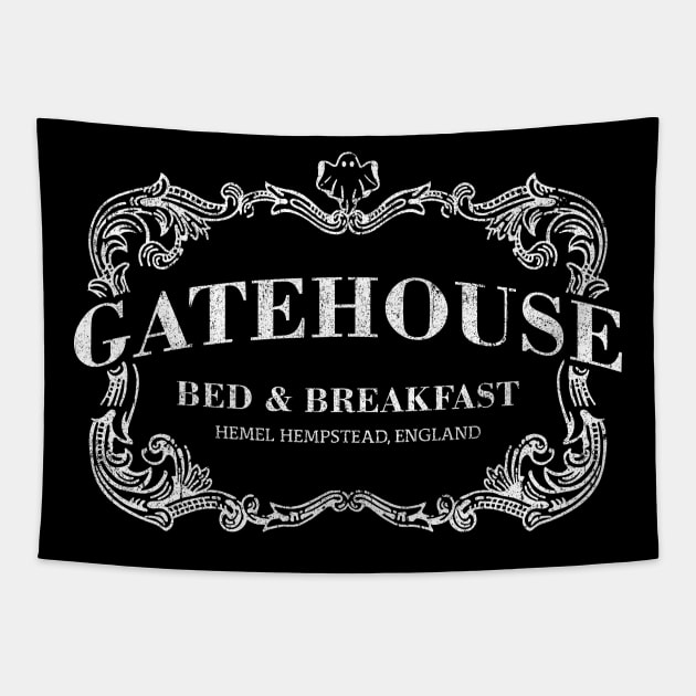 Gatehouse Bed and Breakfast - Ghosts Tapestry by huckblade