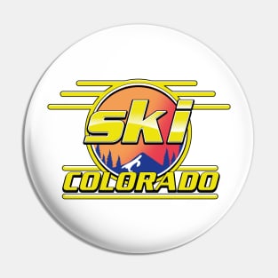 Ski Colorado Pin