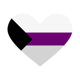 Demisexual pride heart 2 T-Shirt