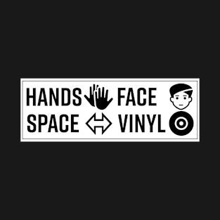 Hands Face Space Vinyl T-Shirt