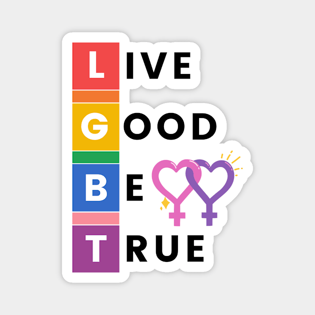 Lesbian Pride Magnet by François Belchior