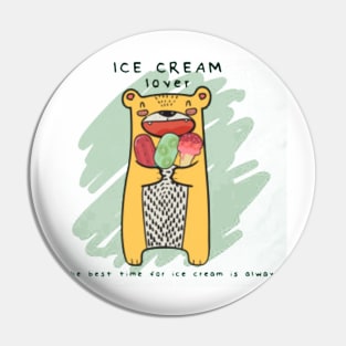 Ice Cream Lover Pin