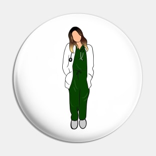 Doctor girl Pin