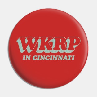 WKRP in Cincinnati Vintage Mint Green v2 Pin
