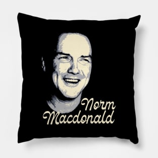 Retro Norm Macdonald Pillow