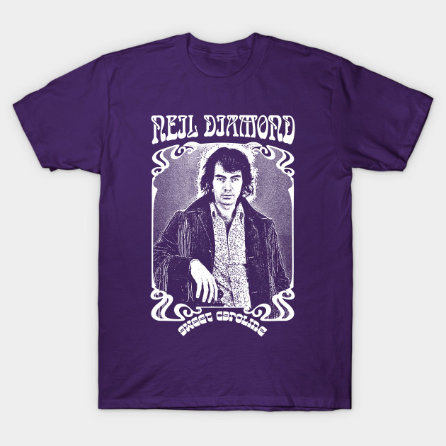 Neil Diamond /// Original Retro 1970s Fan Design - Neil Diamond - T-Shirt