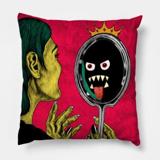 MONSTER IN THE MIRROR Pillow